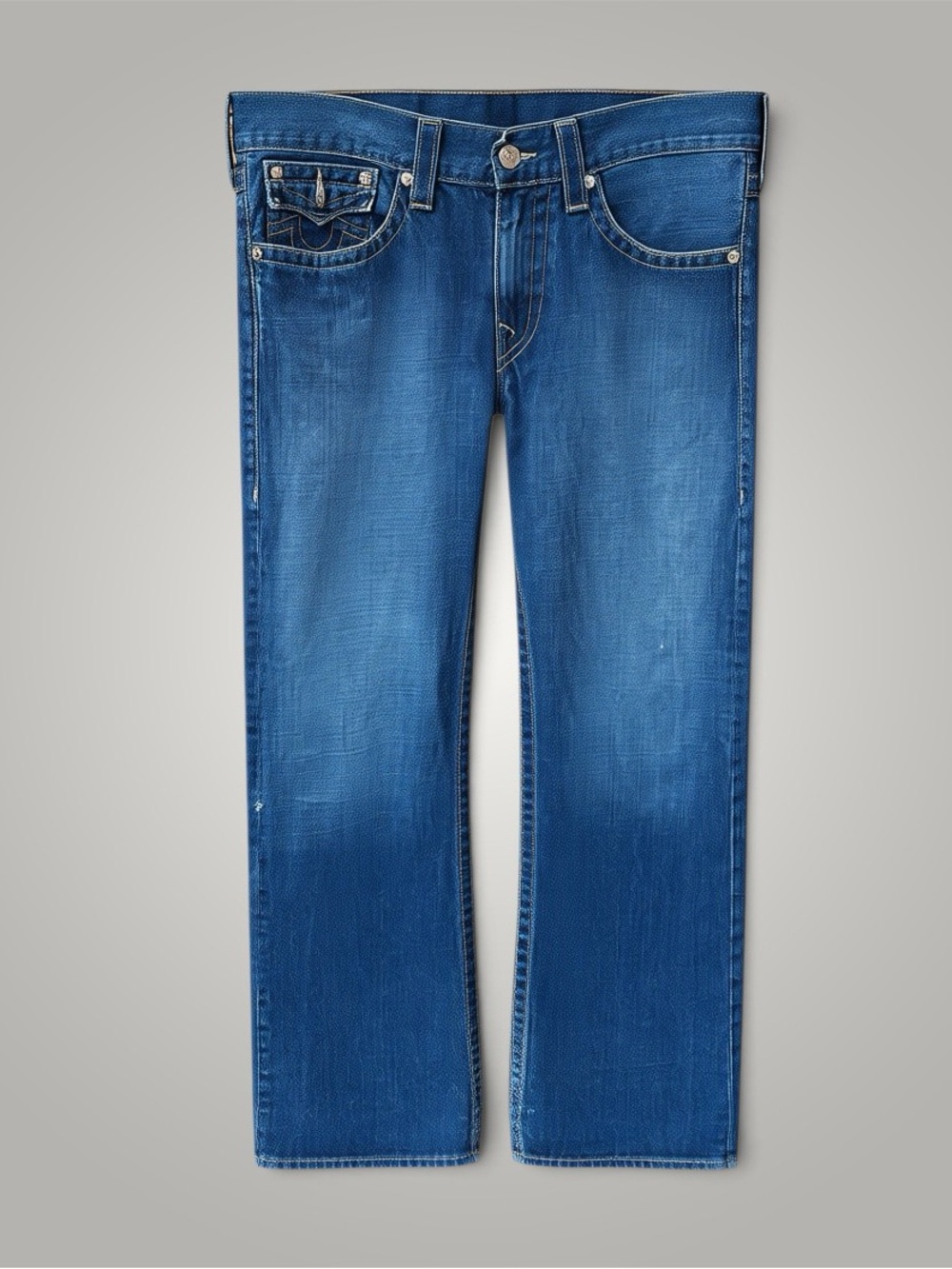 True Religion Men's Boot Cut Jeans Size 36 Made in USA
